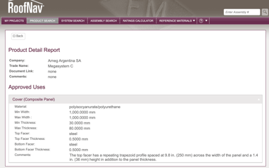 Megasystem Arneg Xipre Factory Mutual Roof Nave